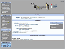 Tablet Screenshot of ldp.huihoo.org